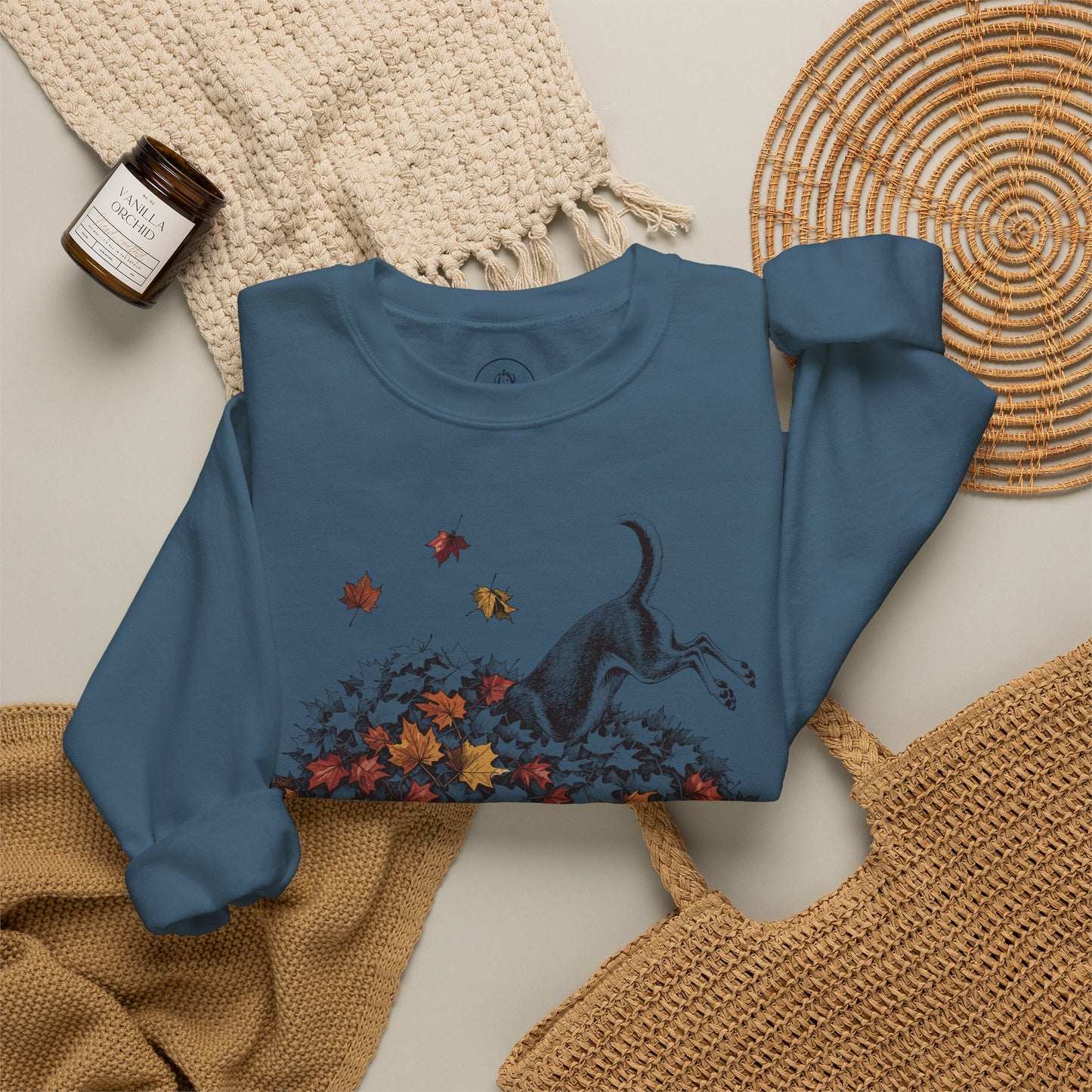 Chihuahua Leaf Jump Sweatshirt