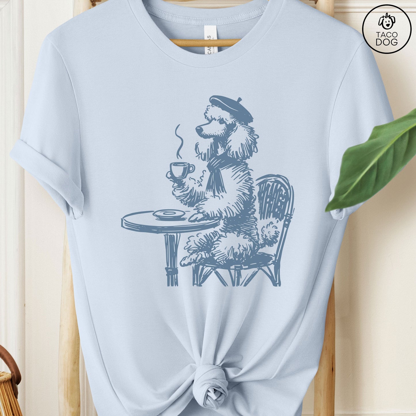 Poodle Paris France T-Shirt
