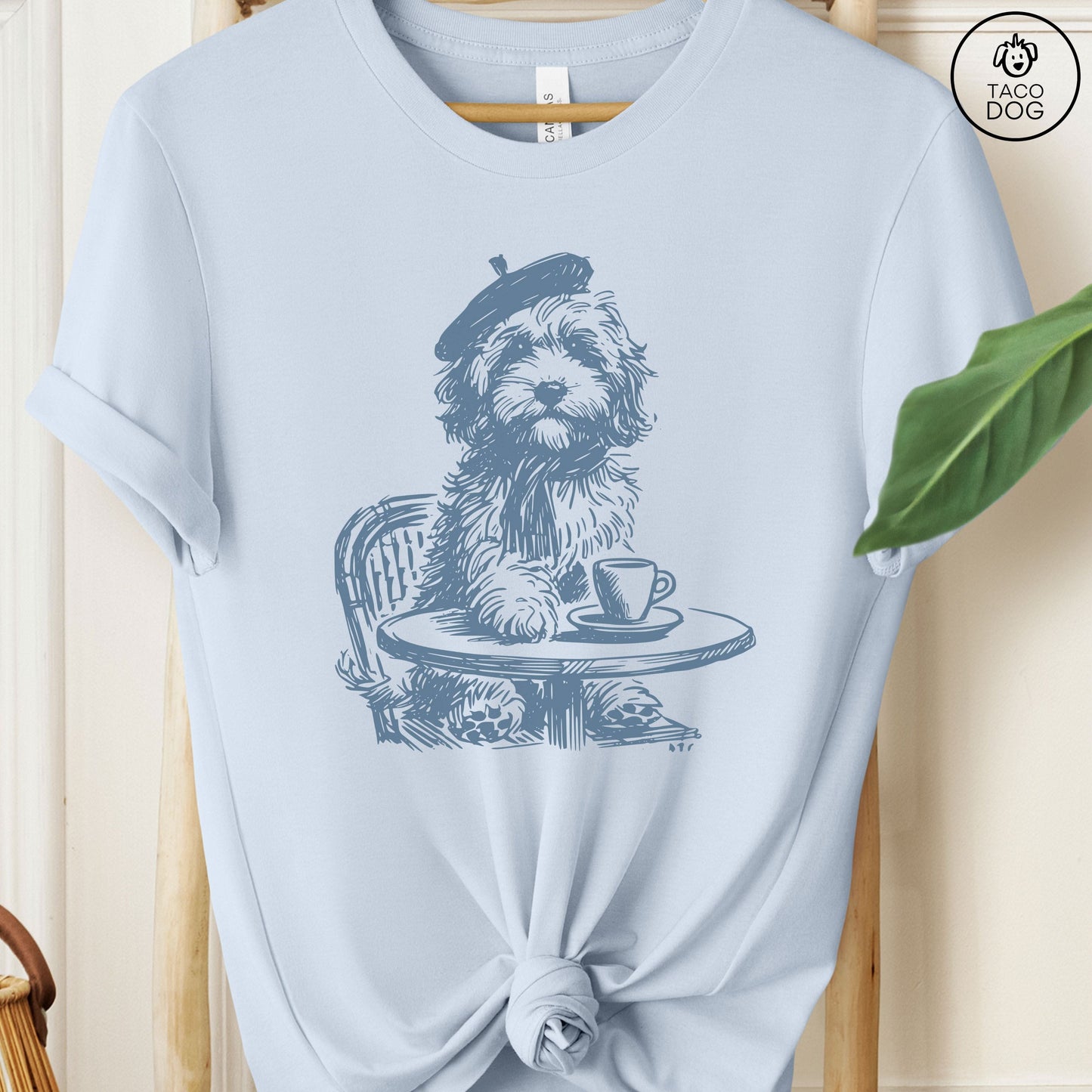 Cavapoo Cafe Coffee Paris France T-Shirt