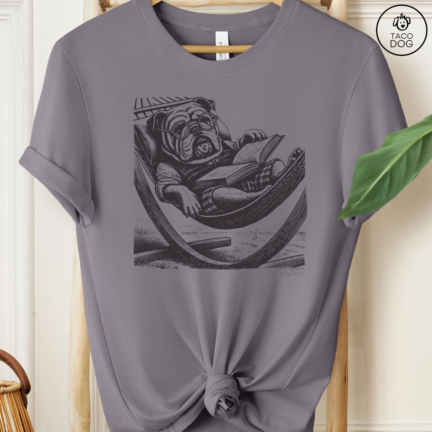 English Bulldog Hammock T-Shirt