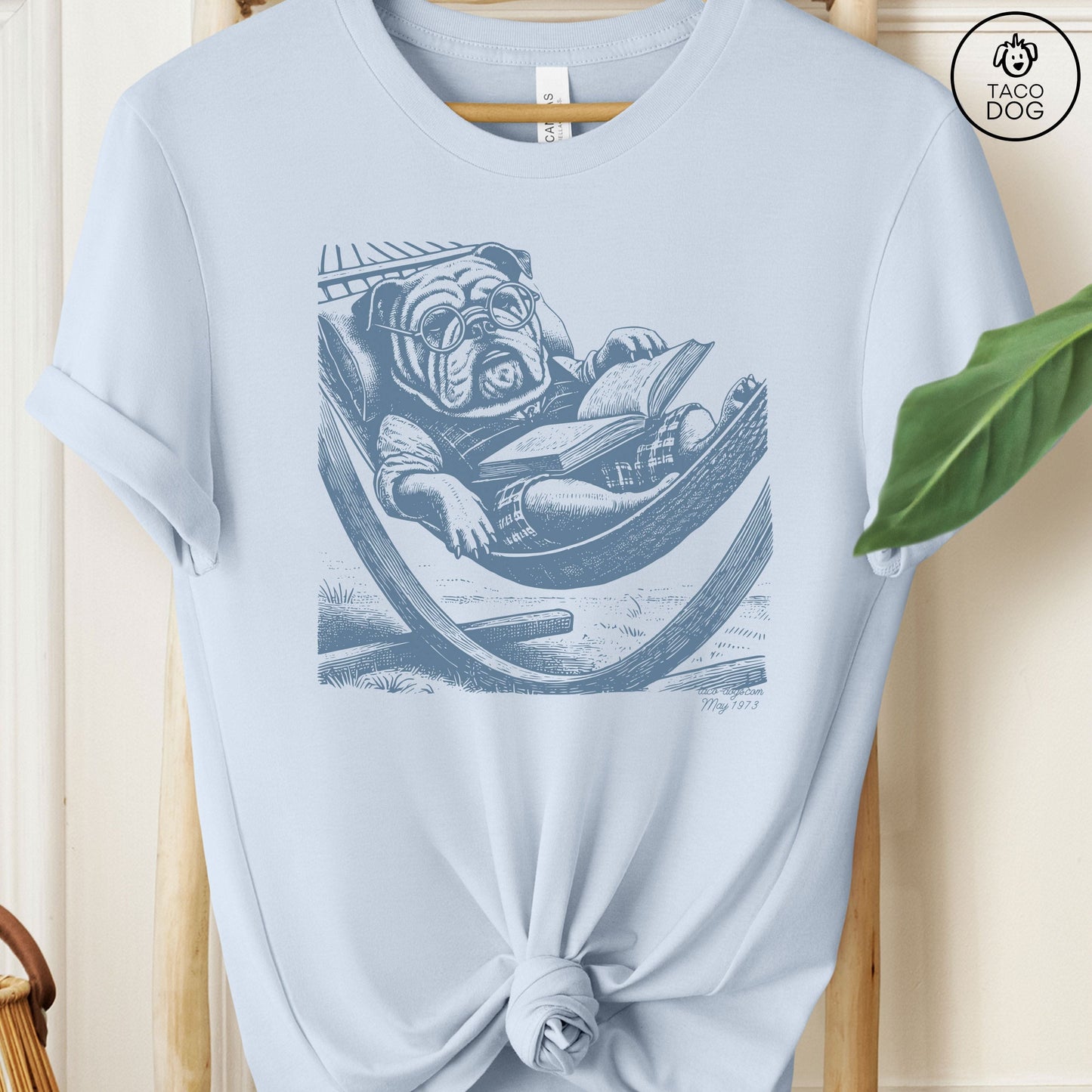 English Bulldog Hammock T-Shirt