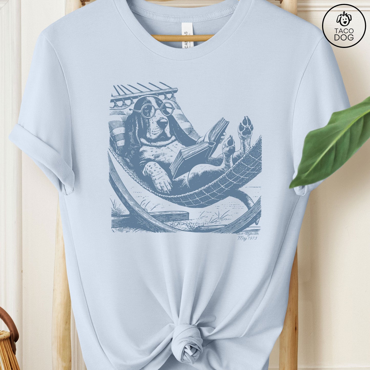 Basset Hound Hammock T-Shirt