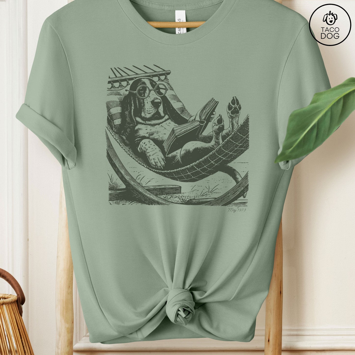 Basset Hound Hammock T-Shirt
