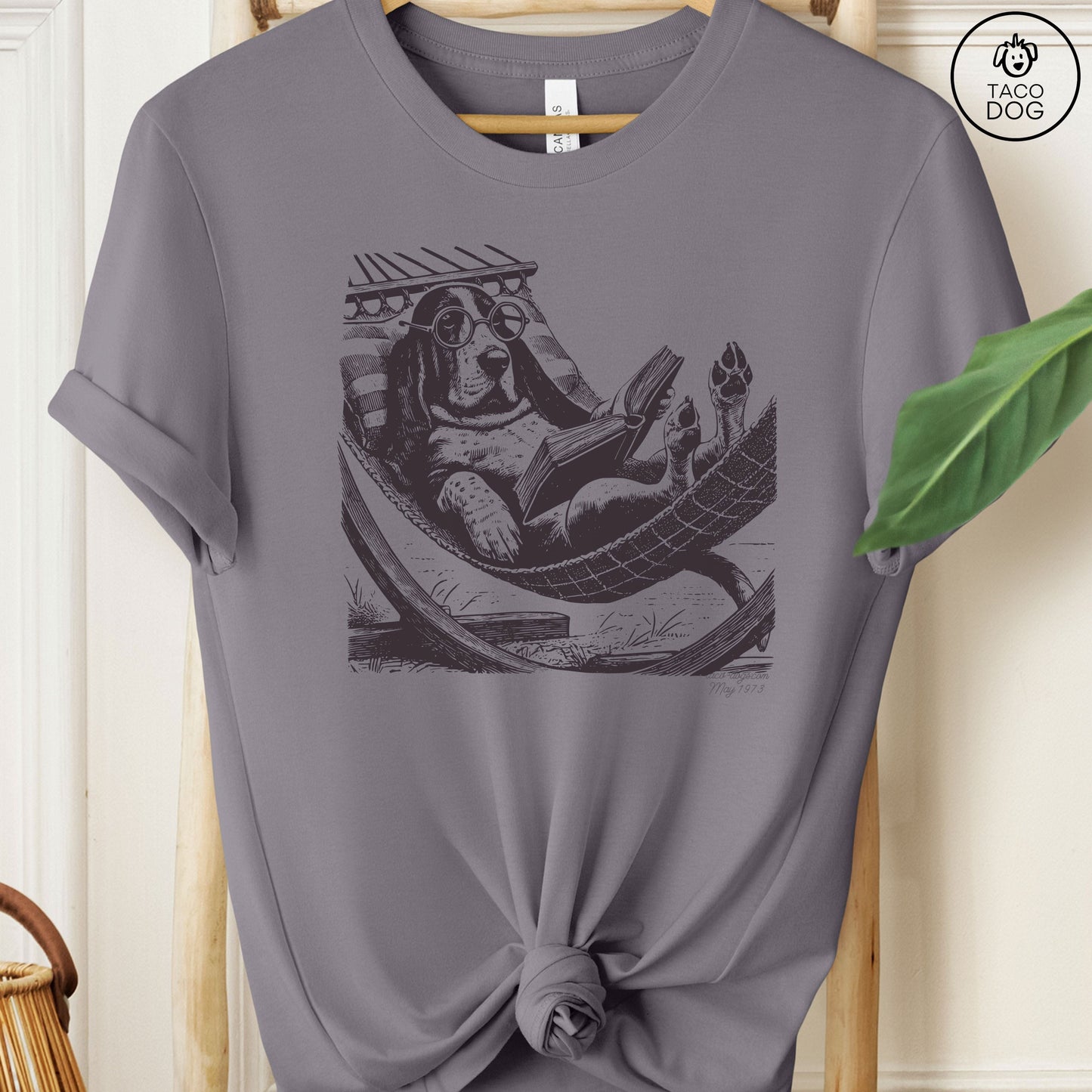 Basset Hound Hammock T-Shirt