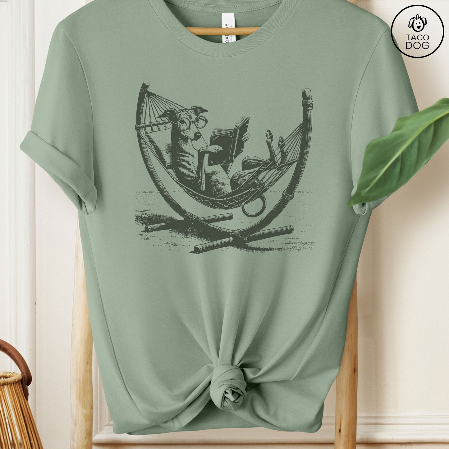 Iggy Greyhound Whippet Hammock T-Shirt