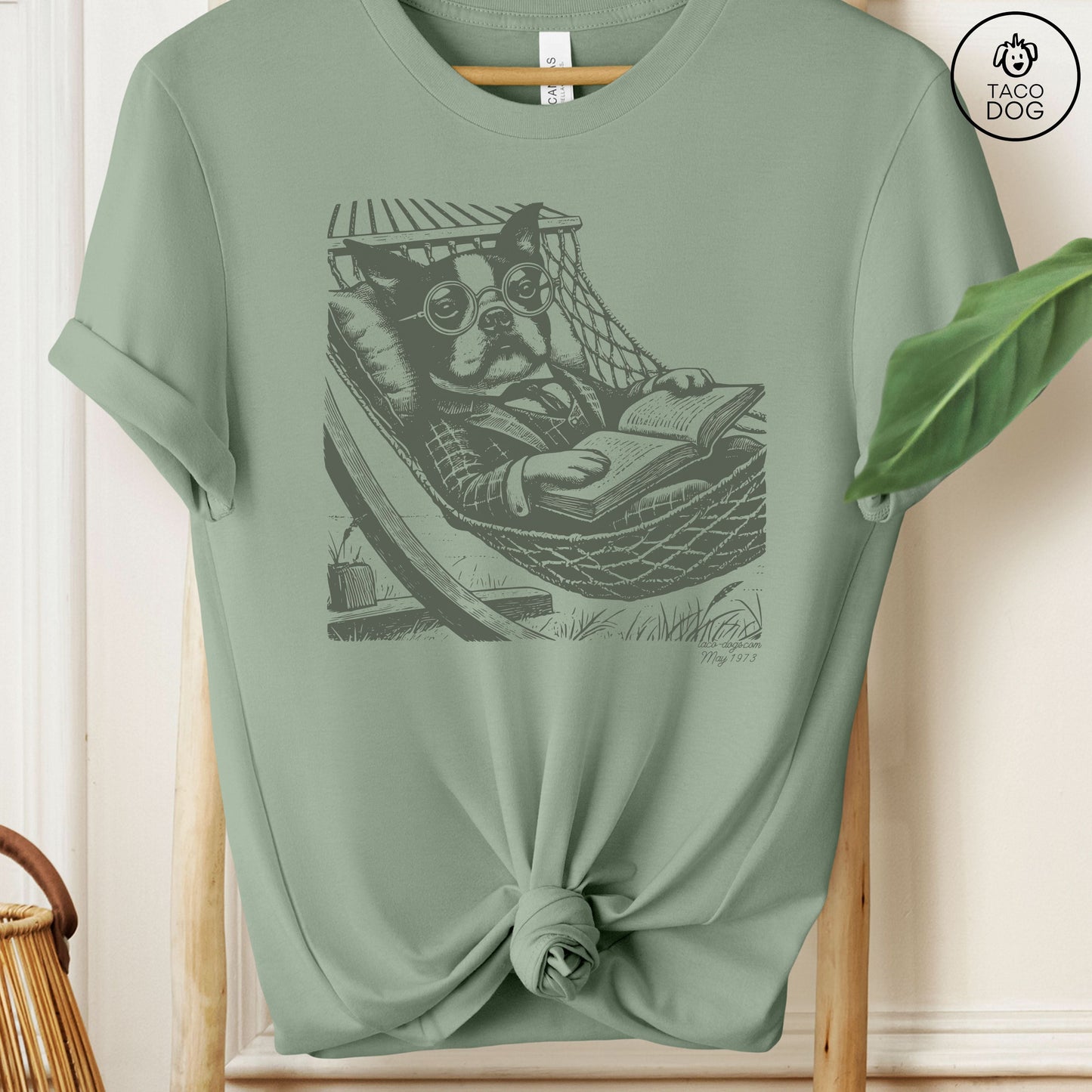Boston Terrier Hammock T-Shirt