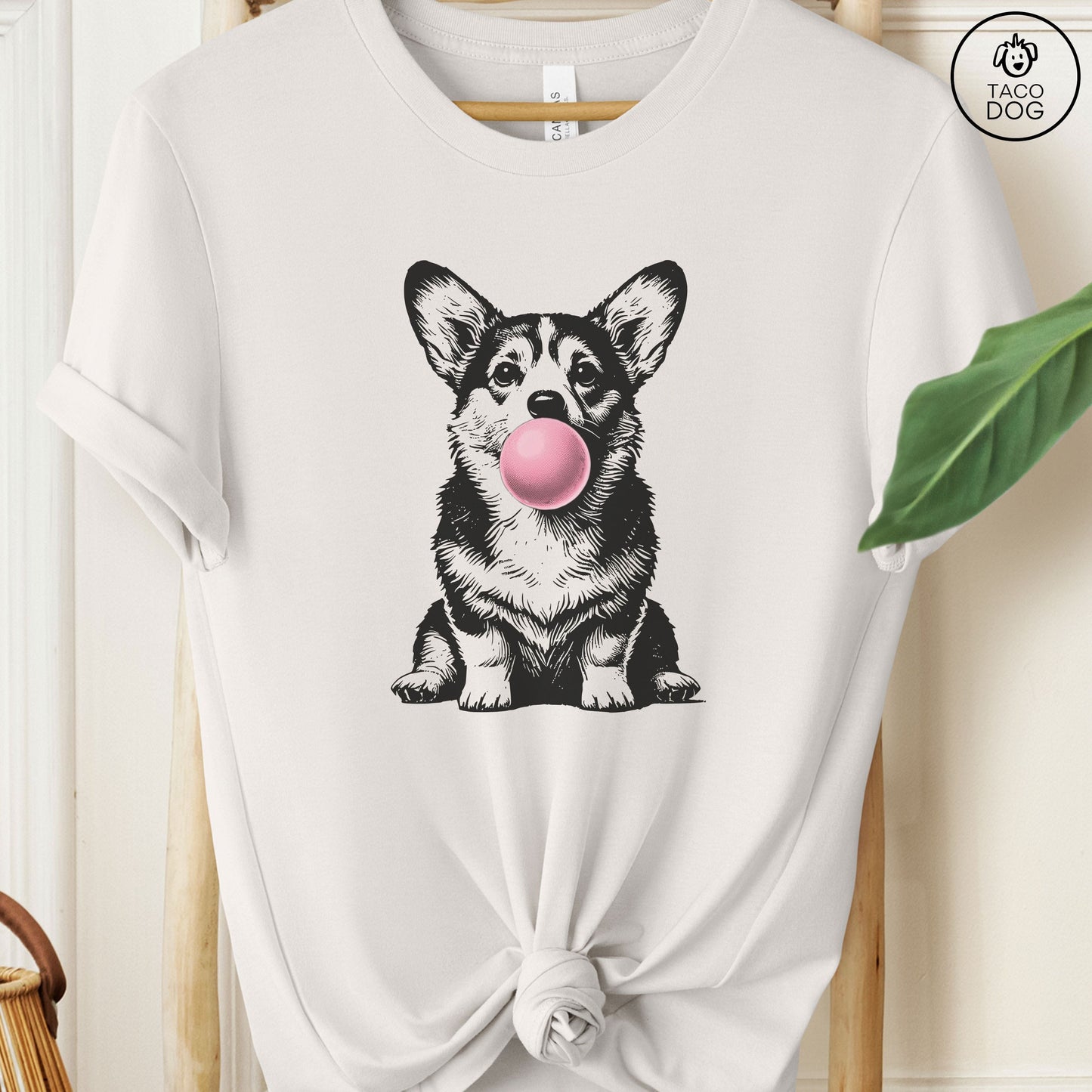 Corgi Gum Bubblegum T-Shirt