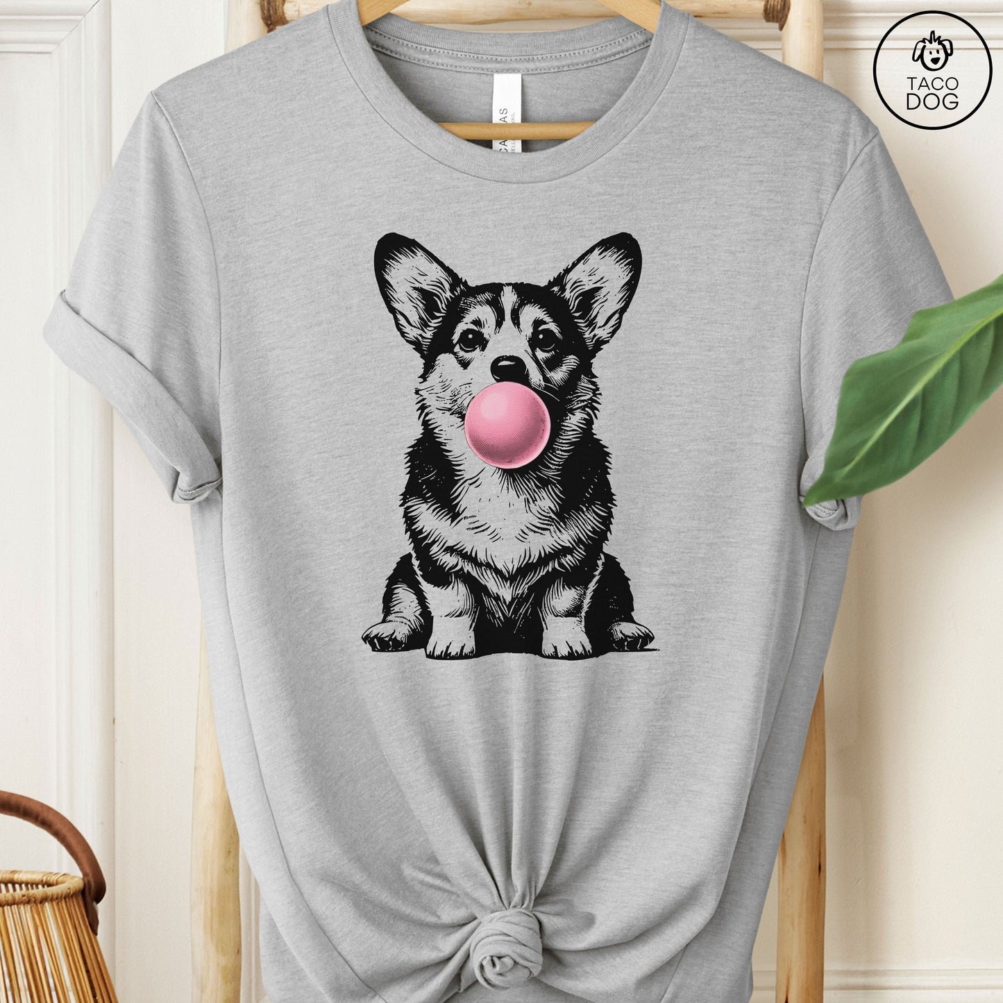 Corgi Gum Bubblegum T-Shirt