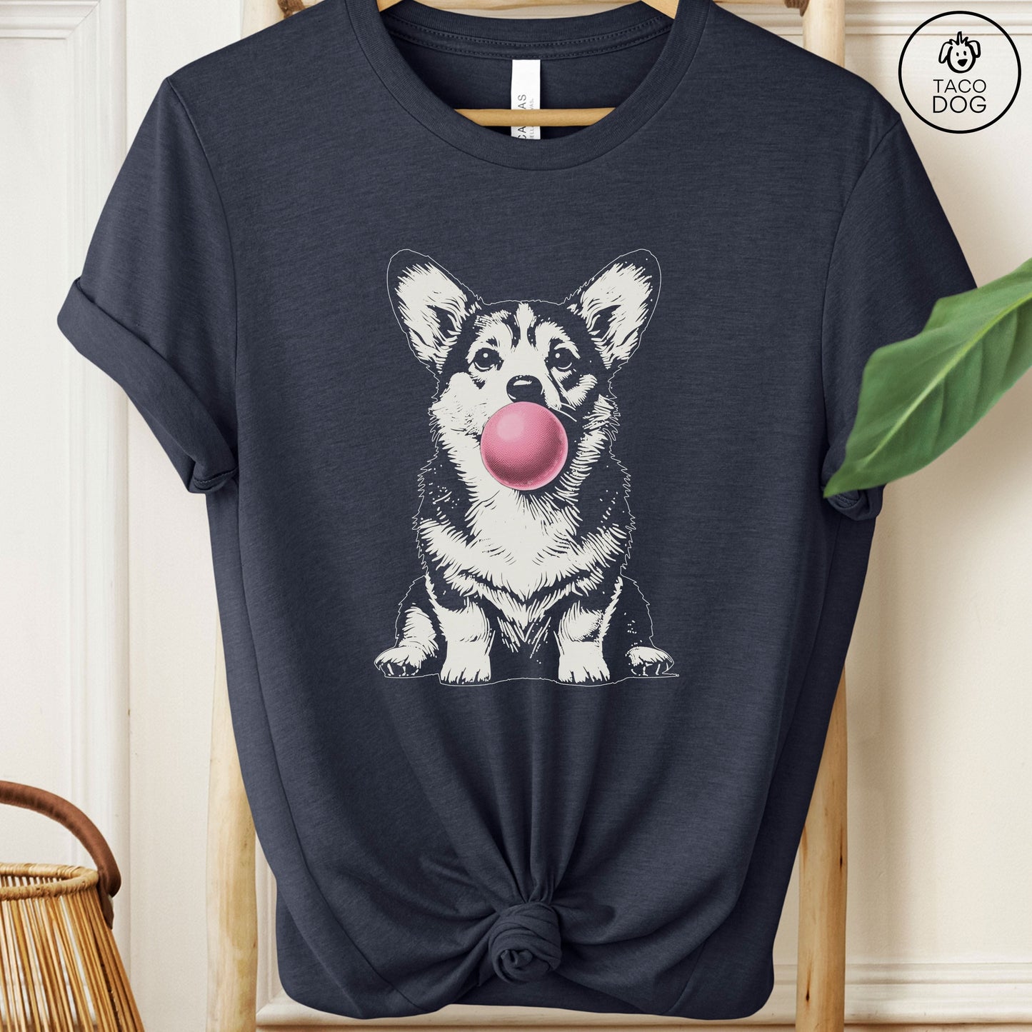 Corgi Gum Bubblegum T-Shirt