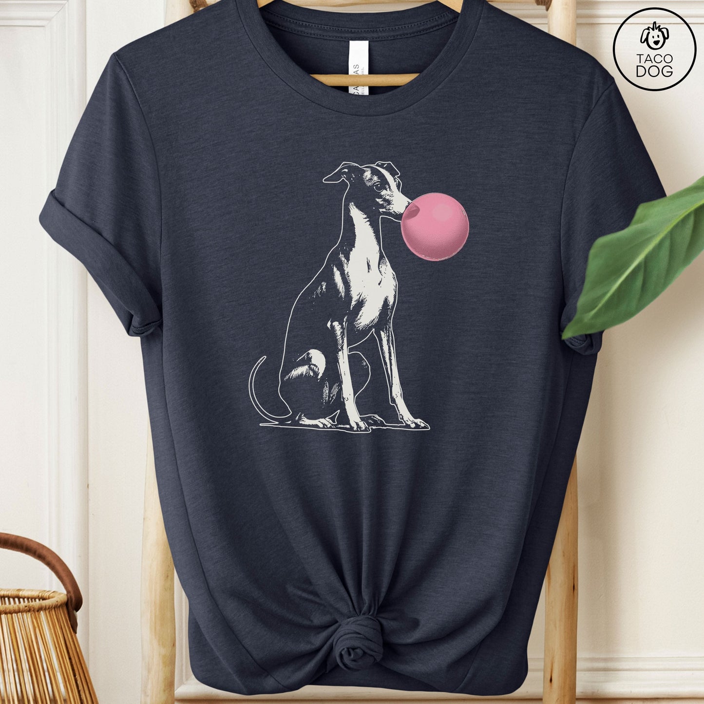 Greyhound, Whippet, Italian Greyhound, Iggy Gum Bubblegum T-Shirt