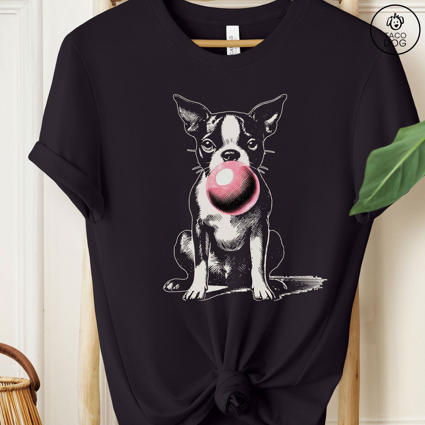 Boston Terrier Gum Bubblegum T-Shirt