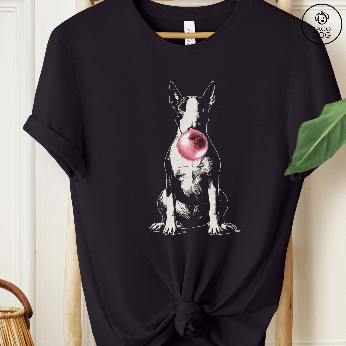 Bull Terrier Bully Gum Bubblegum T-Shirt