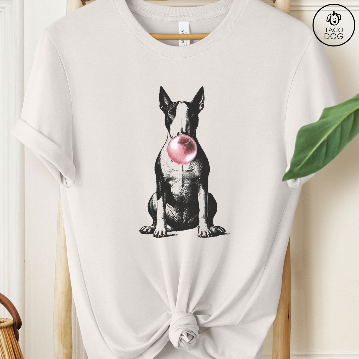 Bull Terrier Bully Gum Bubblegum T-Shirt