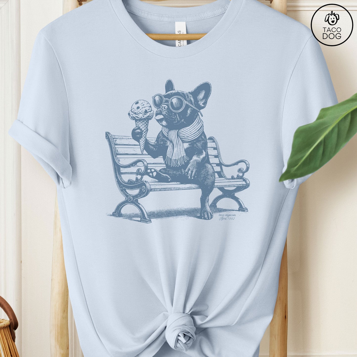 Frenchie Ice Cream T-Shirt