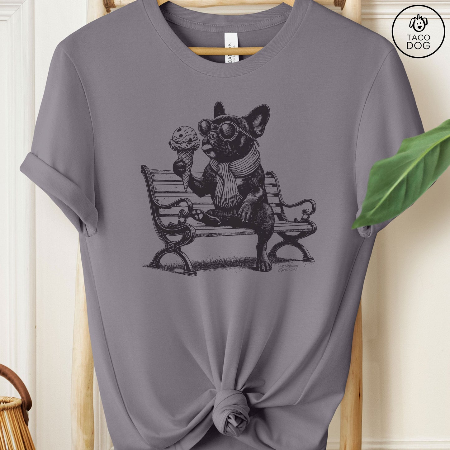 Frenchie Ice Cream T-Shirt