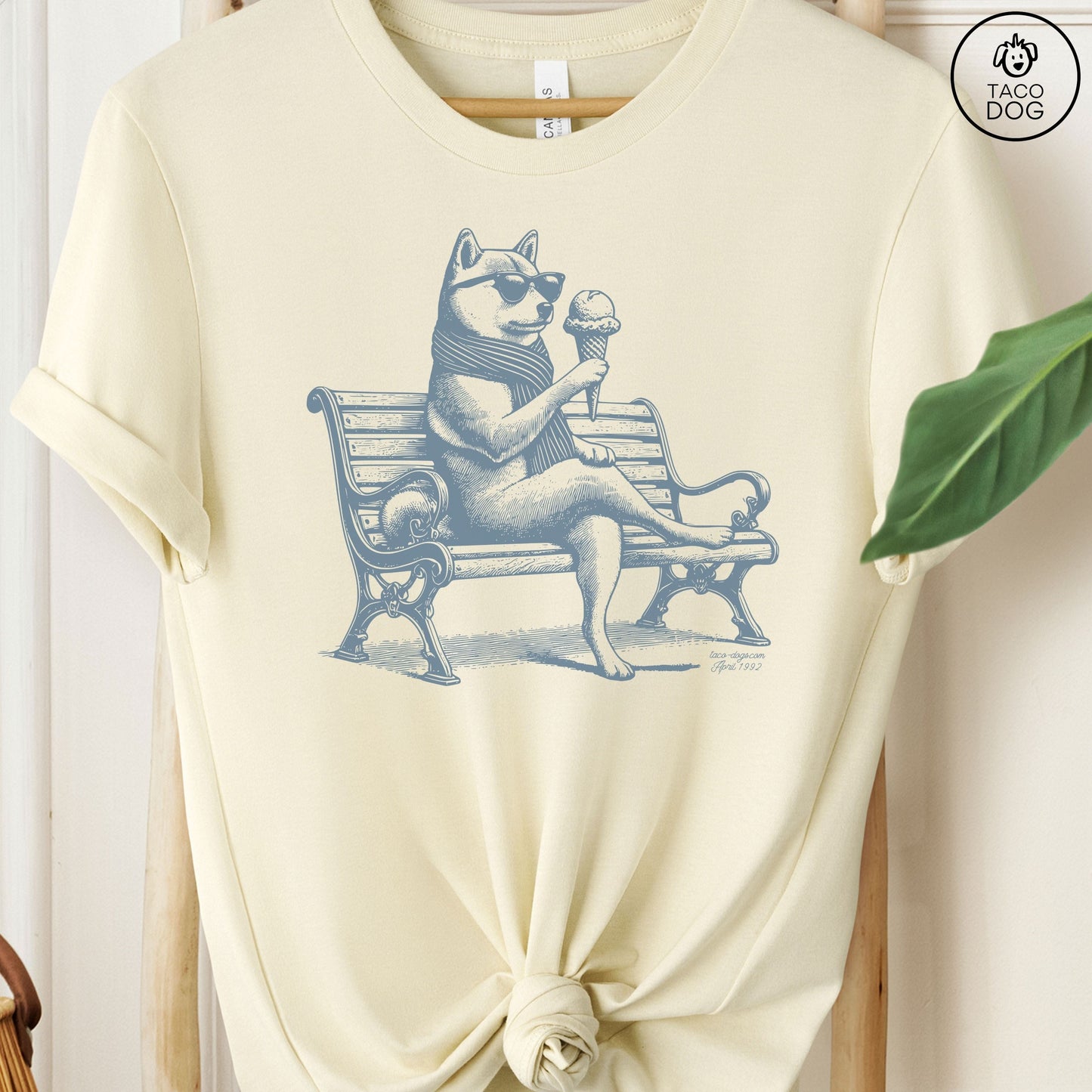 Shiba Inu Ice Cream T-Shirt