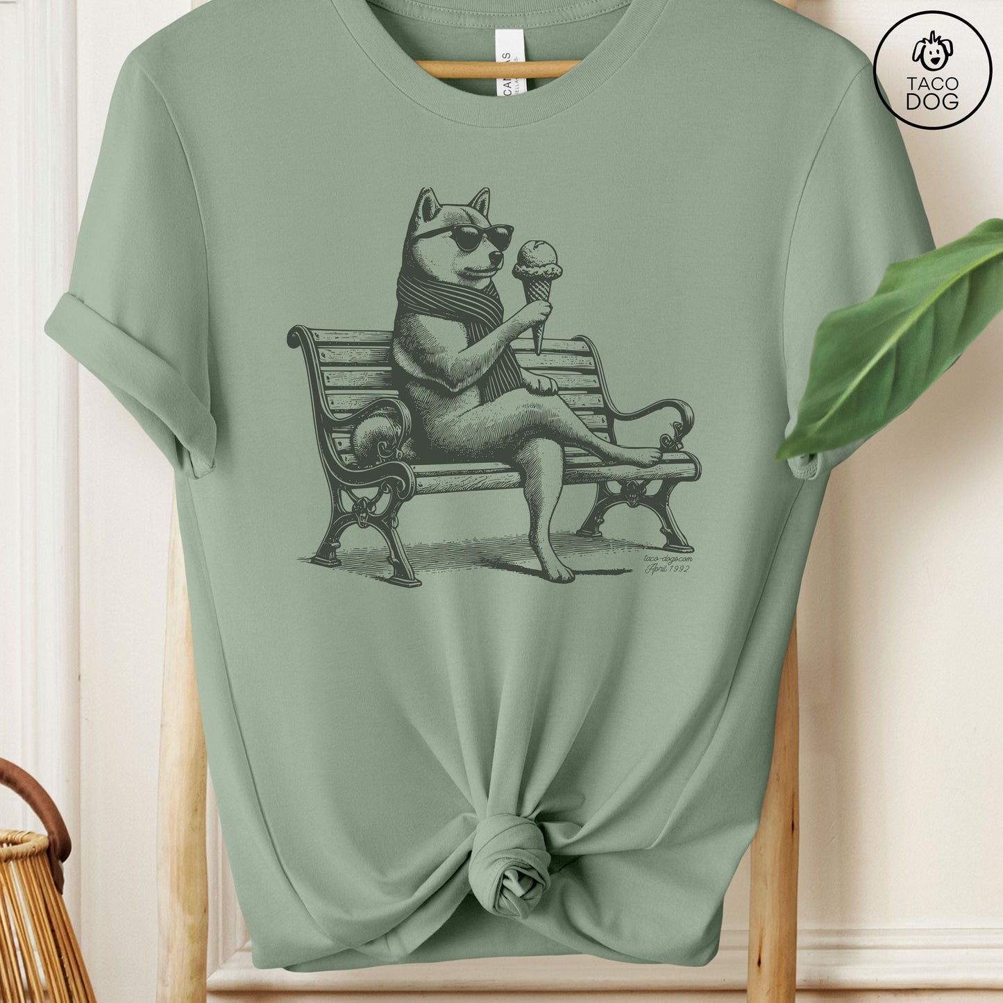 Shiba Inu Ice Cream T-Shirt