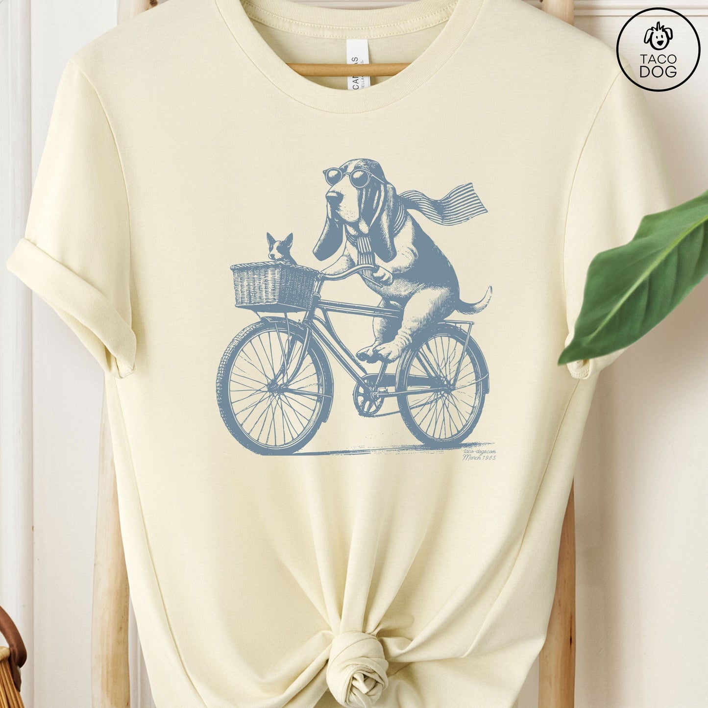 Basset Hound Bike Bicycle T-Shirt