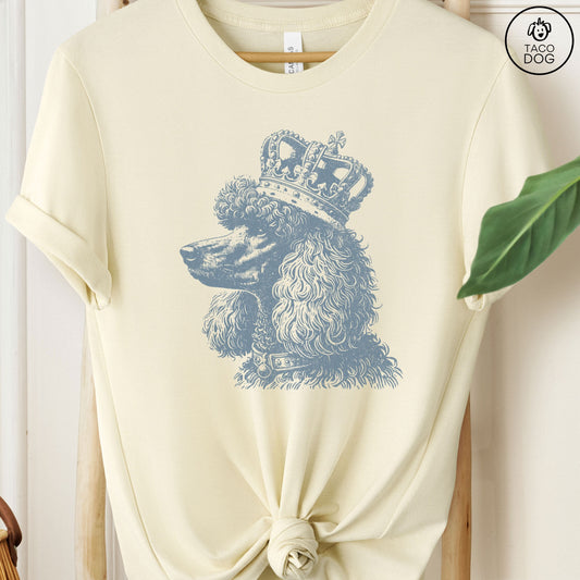 Poodle Crown T-Shirt Natural Taco-Dog