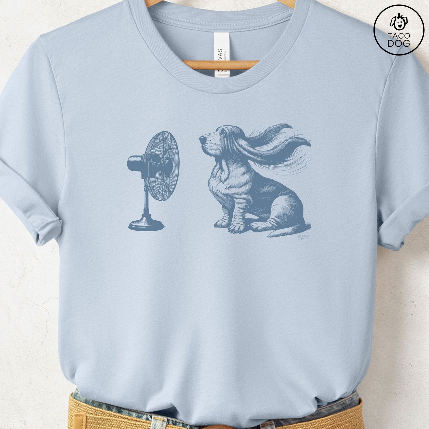 Basset Hound Fan T-Shirt