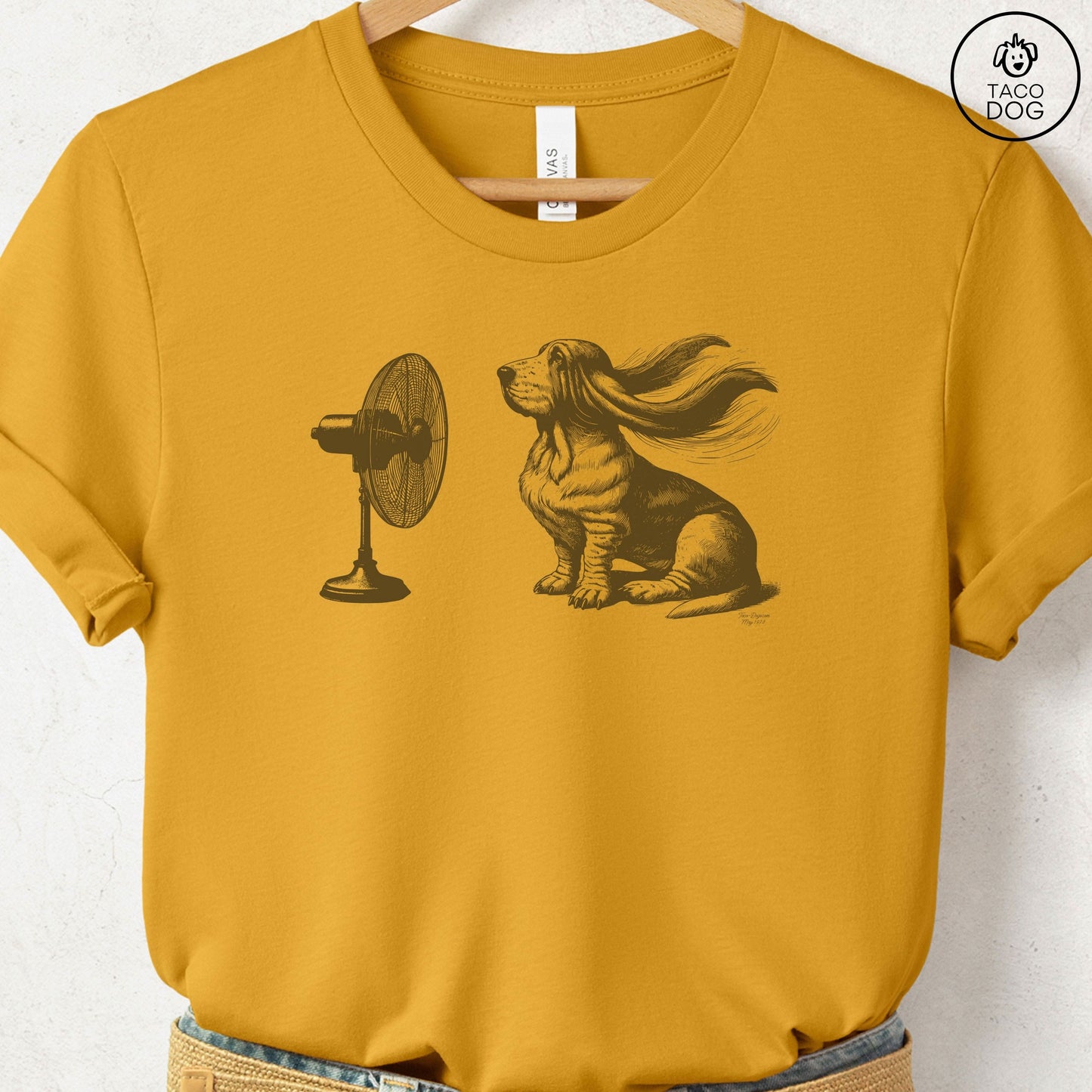 Basset Hound Fan T-Shirt