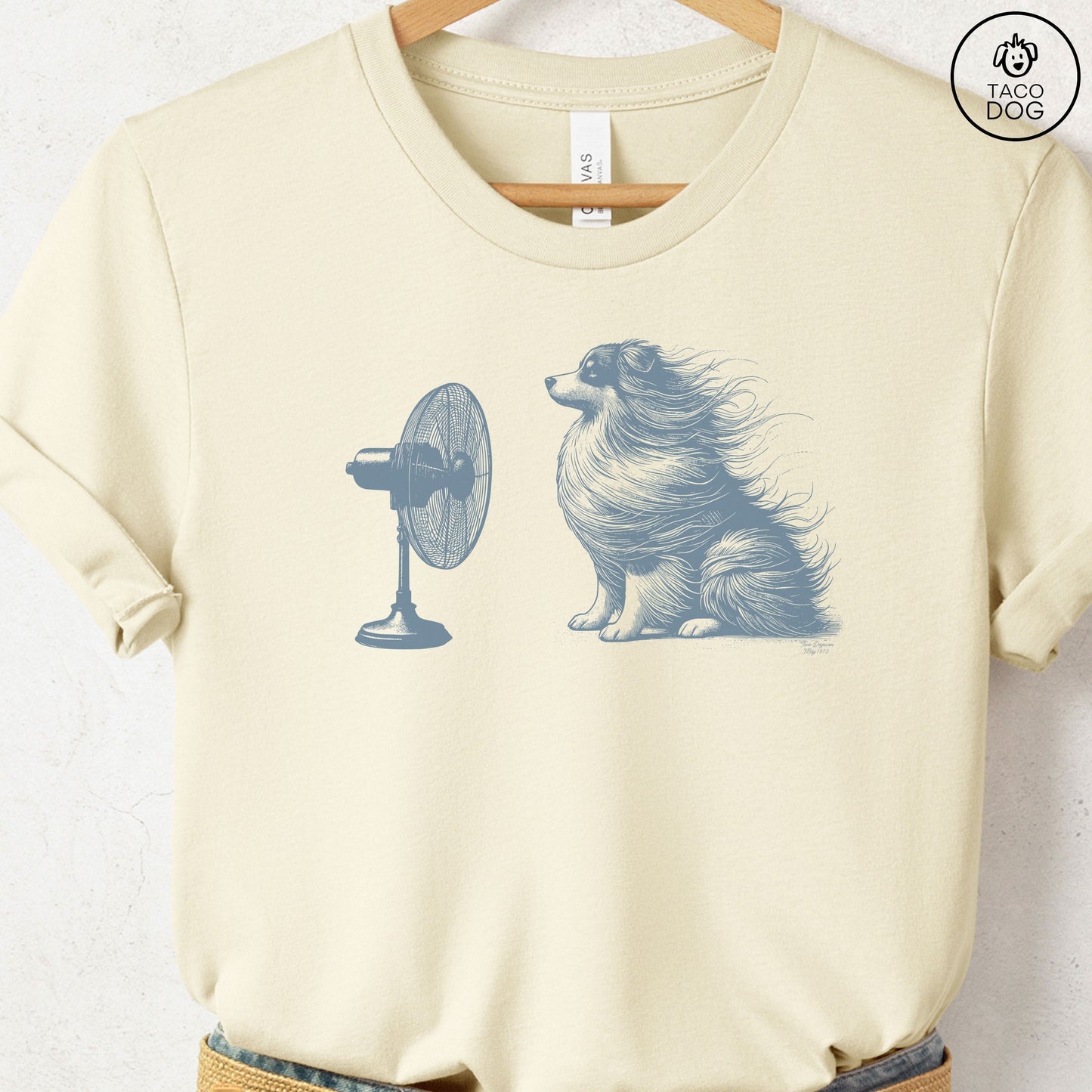 Aussie Australian Shepherd Fan T-Shirt