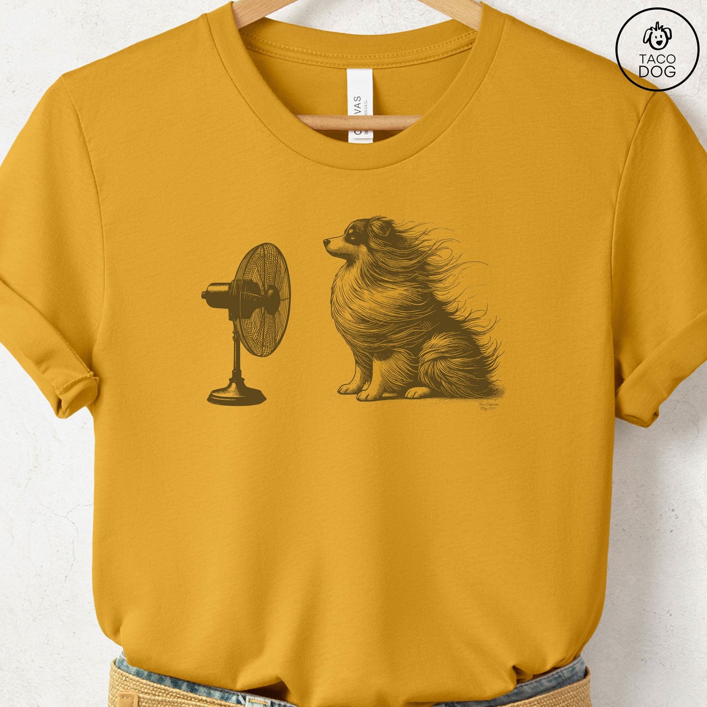 Aussie Australian Shepherd Fan T-Shirt