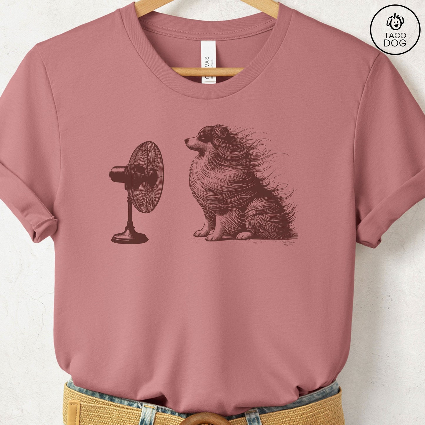 Aussie Australian Shepherd Fan T-Shirt