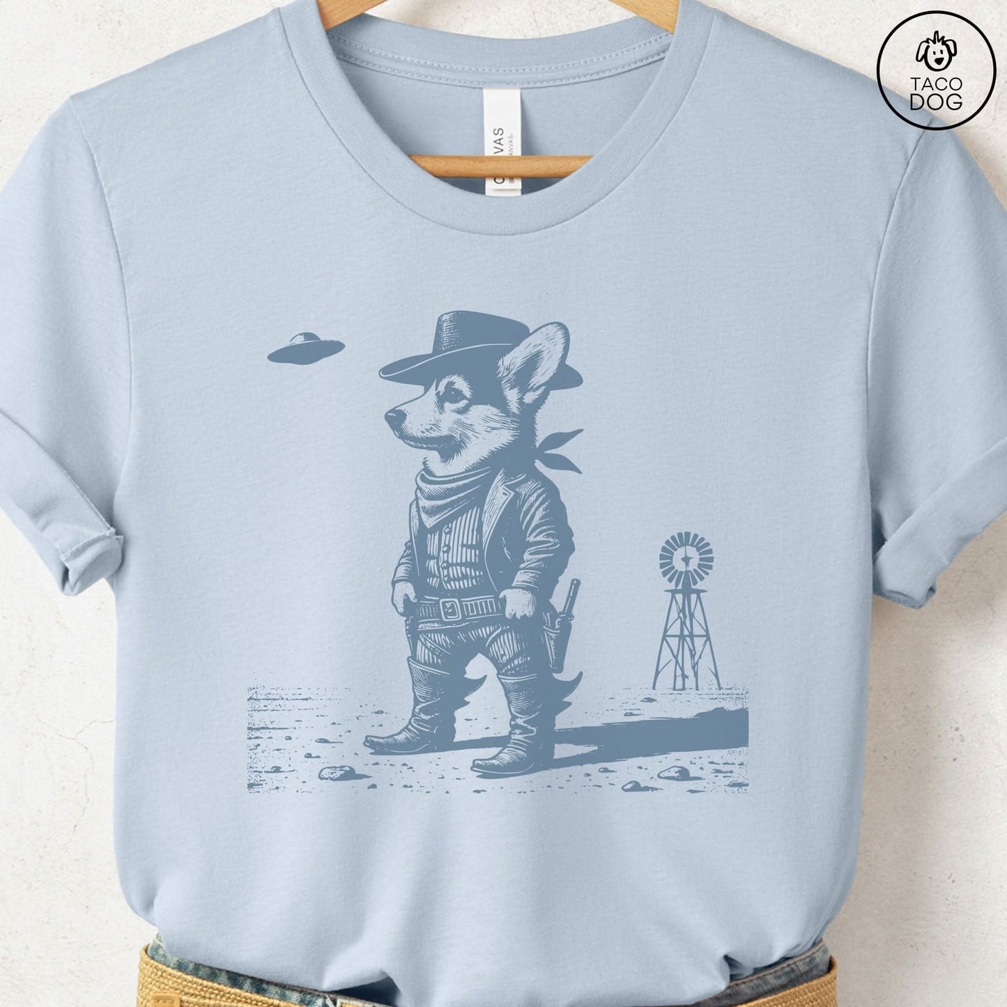 Corgi Sheriff T-Shirt