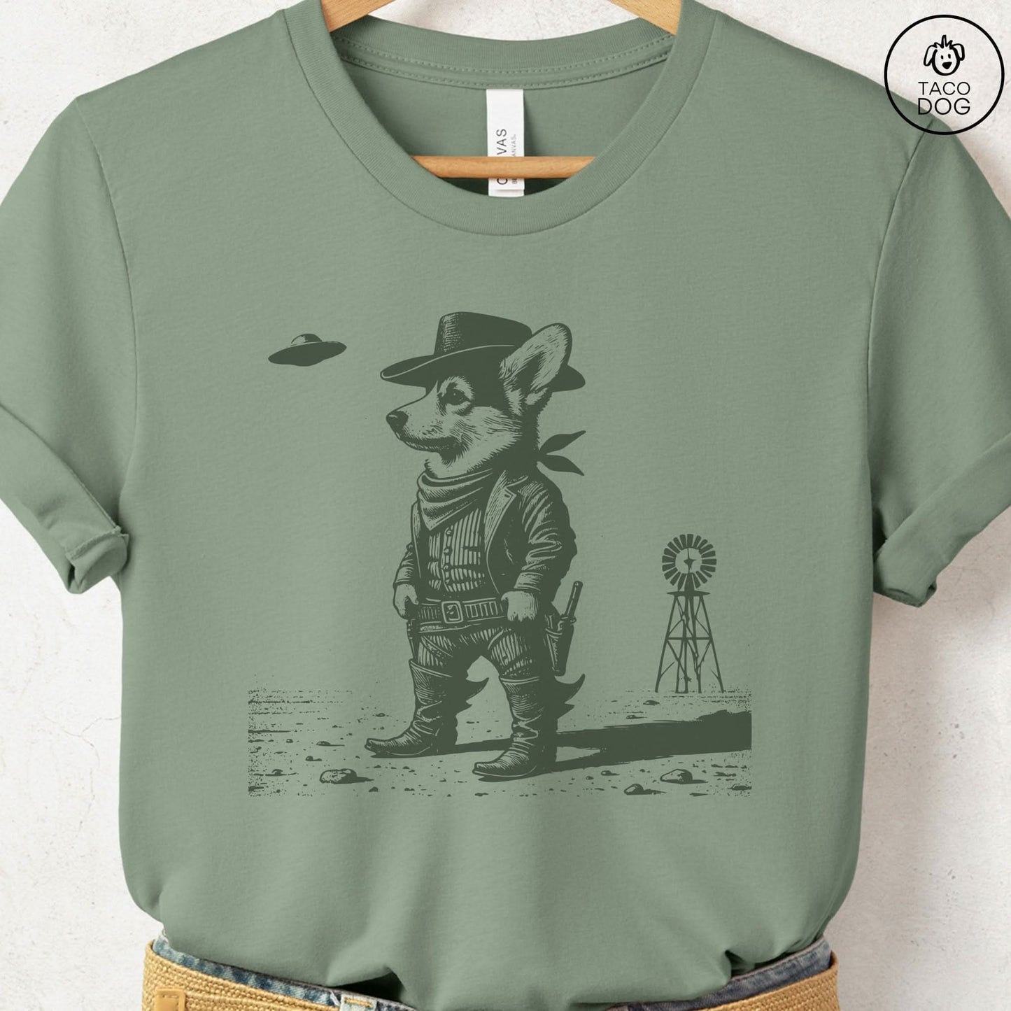 Corgi Sheriff T-Shirt