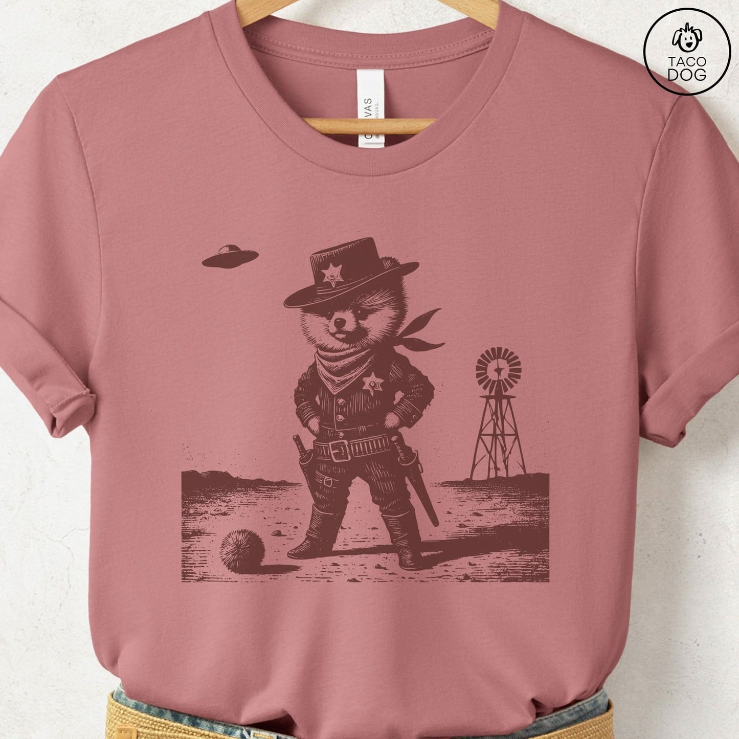 Pomeranian Sheriff T-Shirt