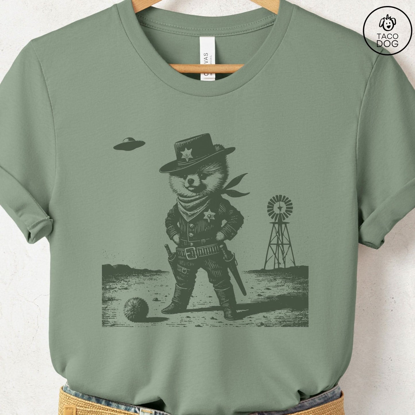 Pomeranian Sheriff T-Shirt