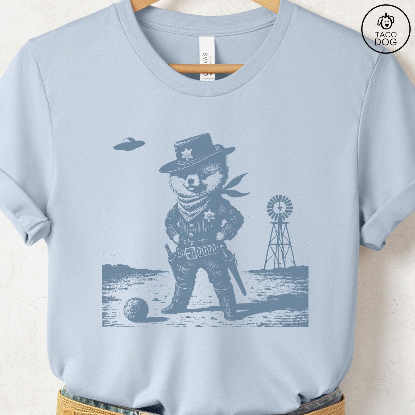 Pomeranian Sheriff T-Shirt