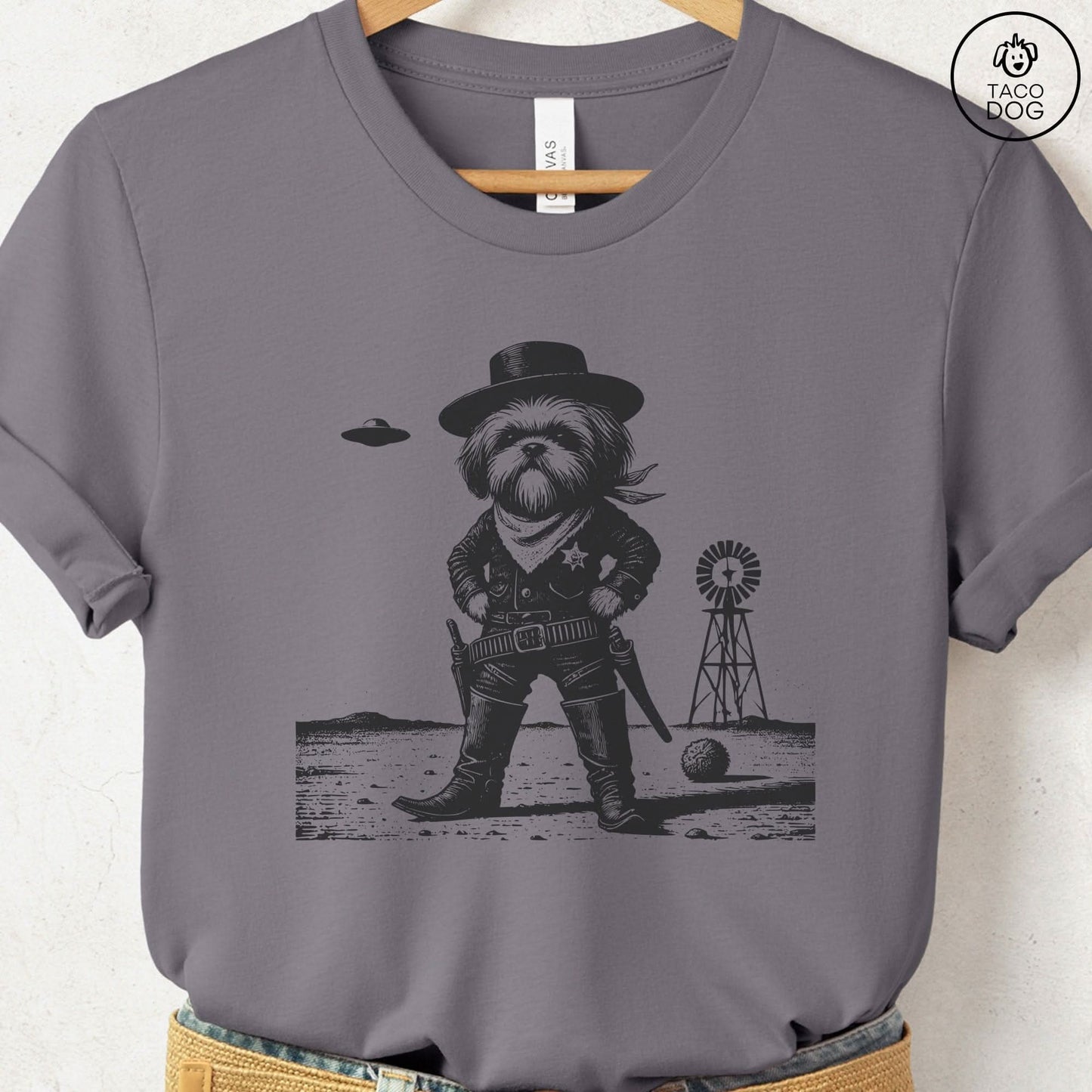 Shih Tzu Sheriff T-Shirt