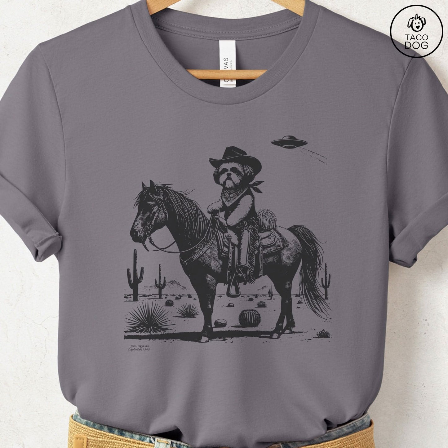 Shih Tzu Horseback T-Shirt