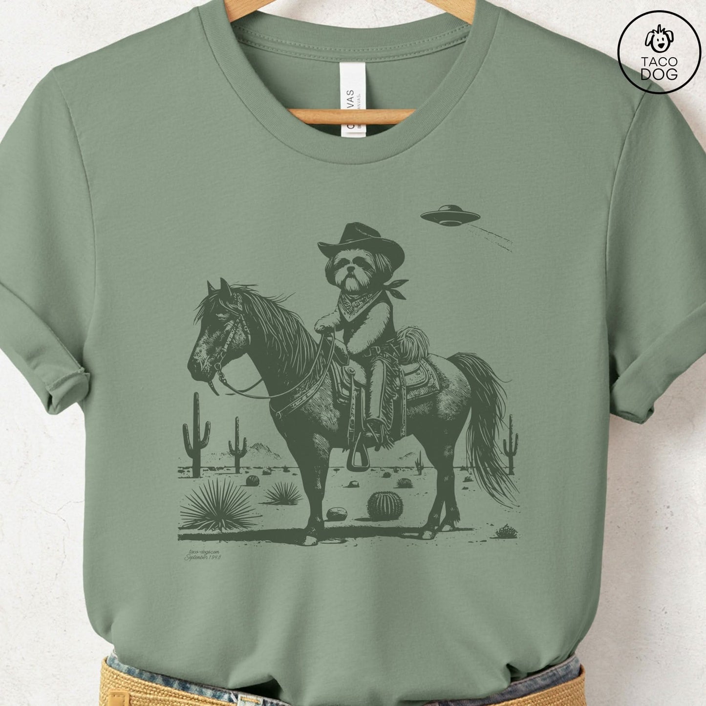 Shih Tzu Horseback T-Shirt
