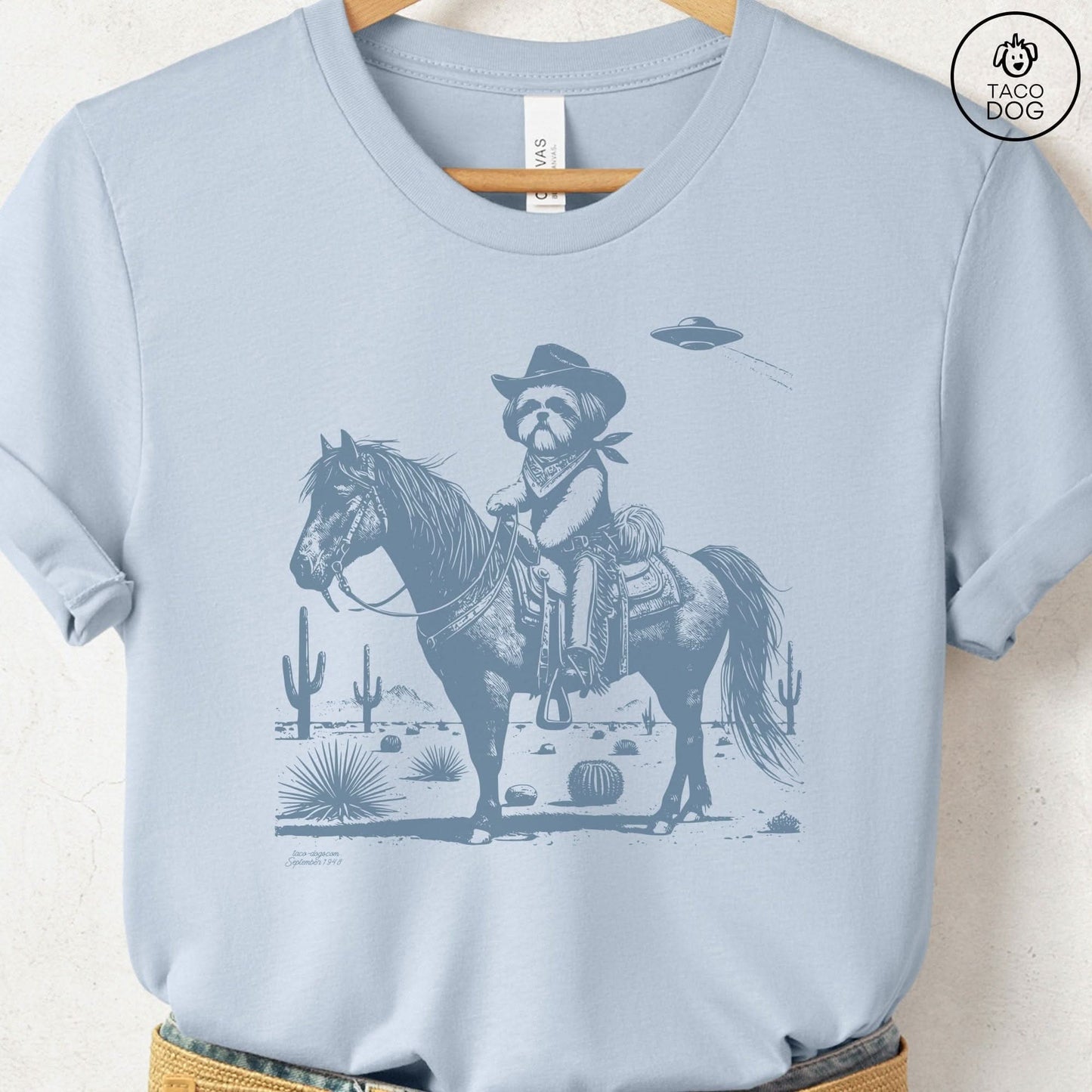 Shih Tzu Horseback T-Shirt