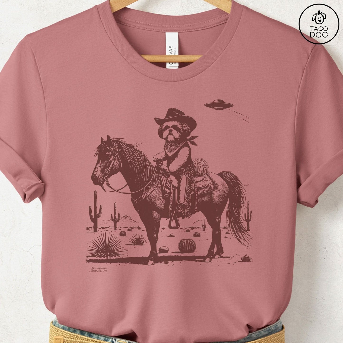 Shih Tzu Horseback T-Shirt