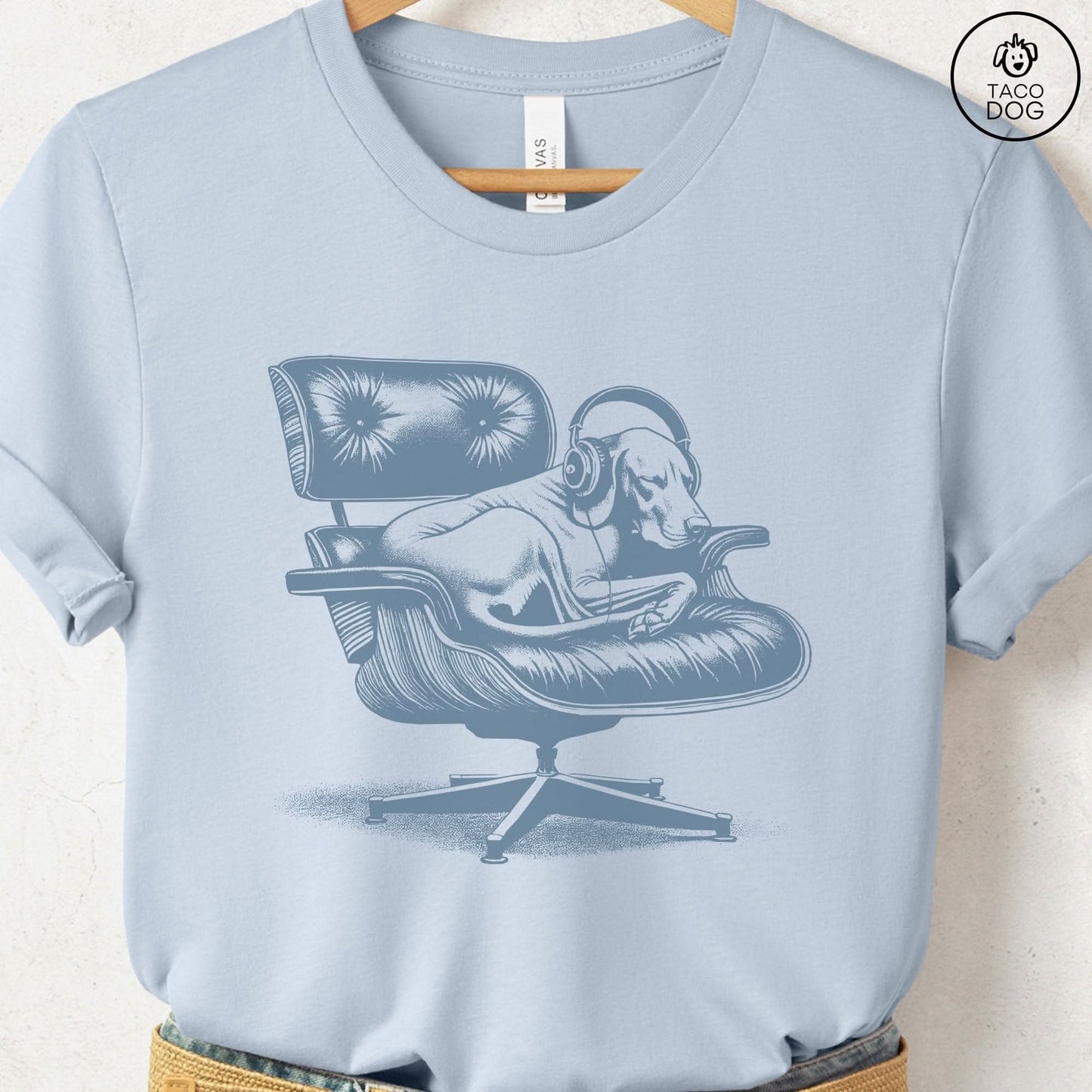 Vizsla Eames Headphones T-Shirt
