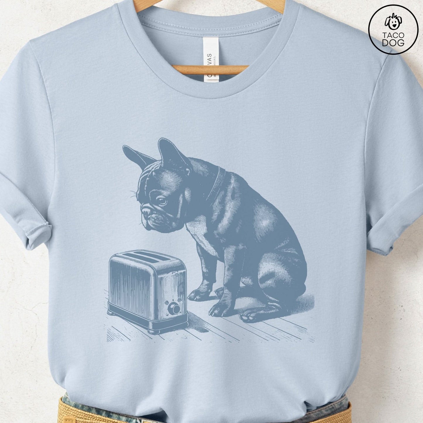 Frenchie French Bulldog Toaster T-Shirt