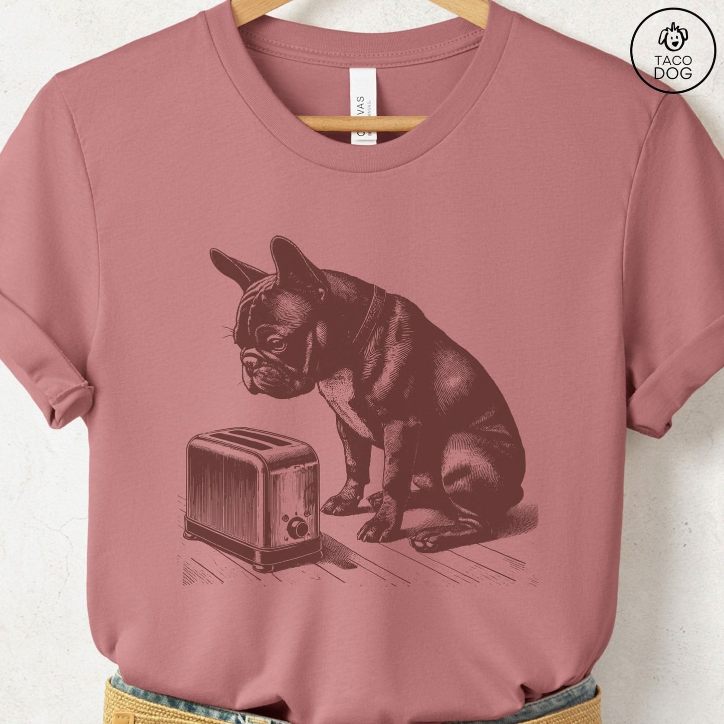 Frenchie French Bulldog Toaster T-Shirt