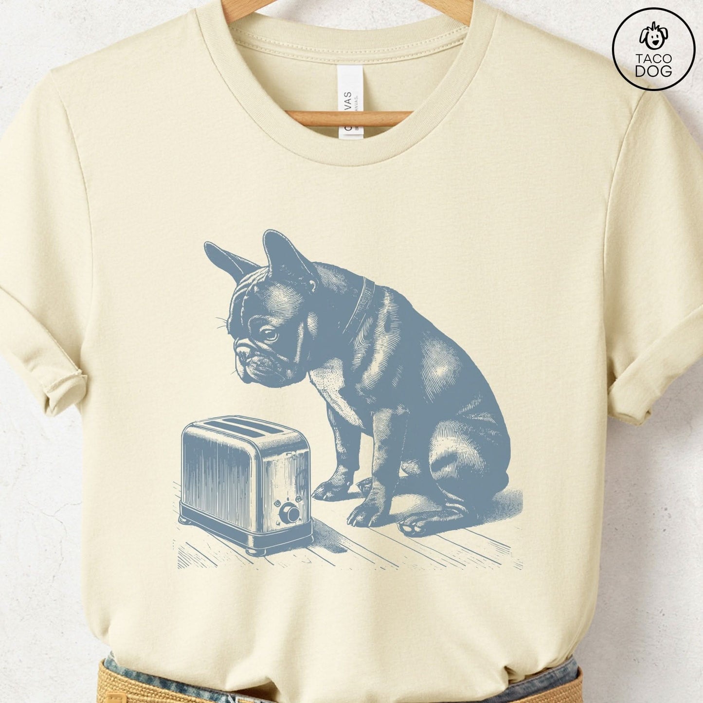 Frenchie French Bulldog Toaster T-Shirt