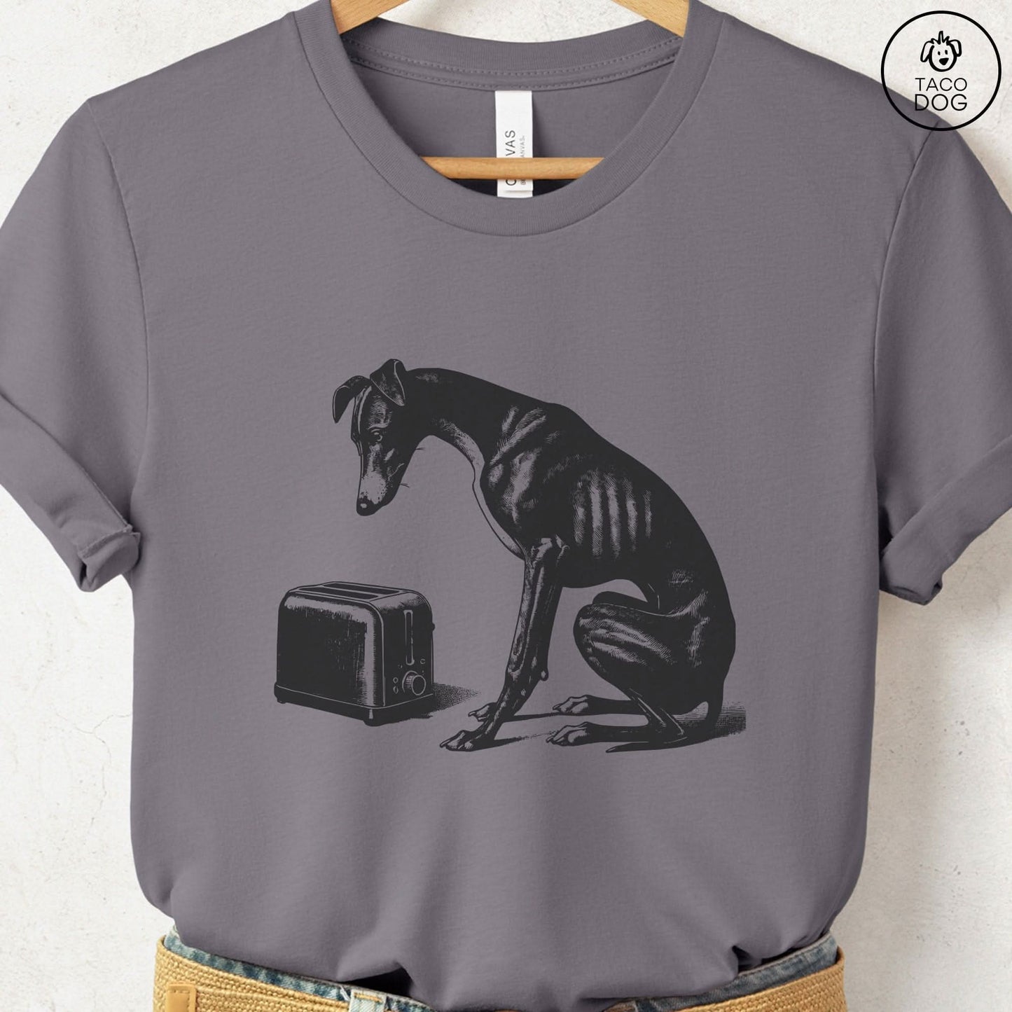 Italian Greyhound Whippet Iggy Toaster T-Shirt