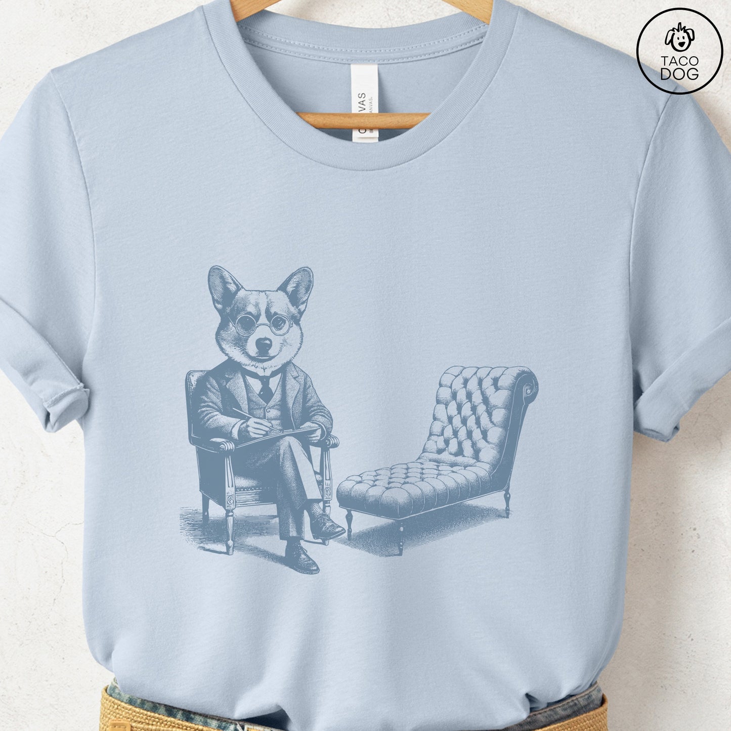 Corgi Therapy Dog T-Shirt