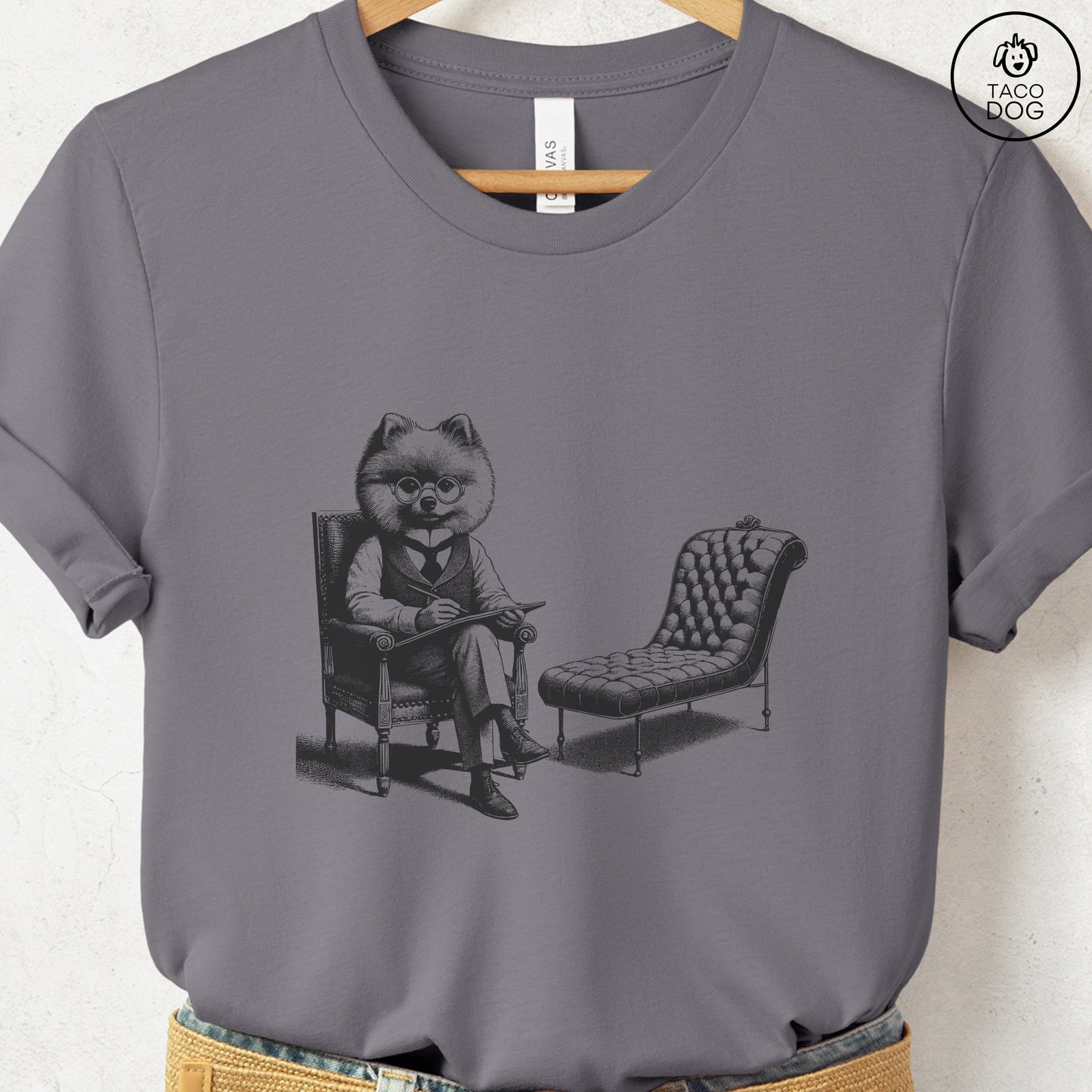 Pomeranian Therapy Dog T-Shirt