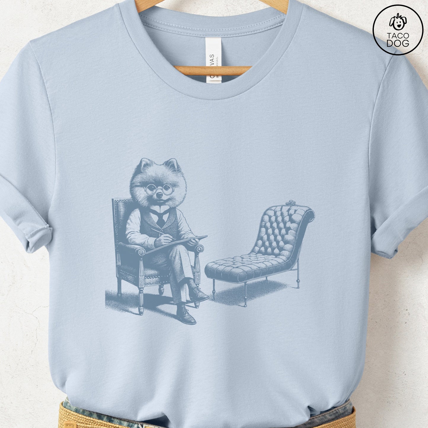 Pomeranian Therapy Dog T-Shirt
