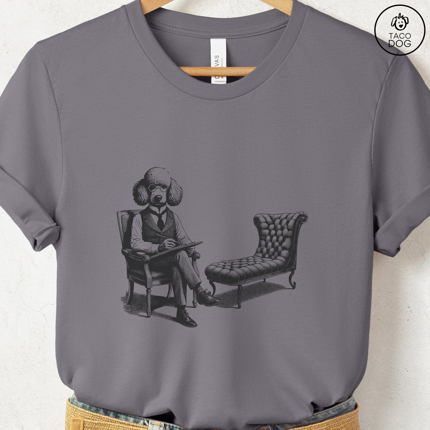 Poodle Therapy Dog T-Shirt