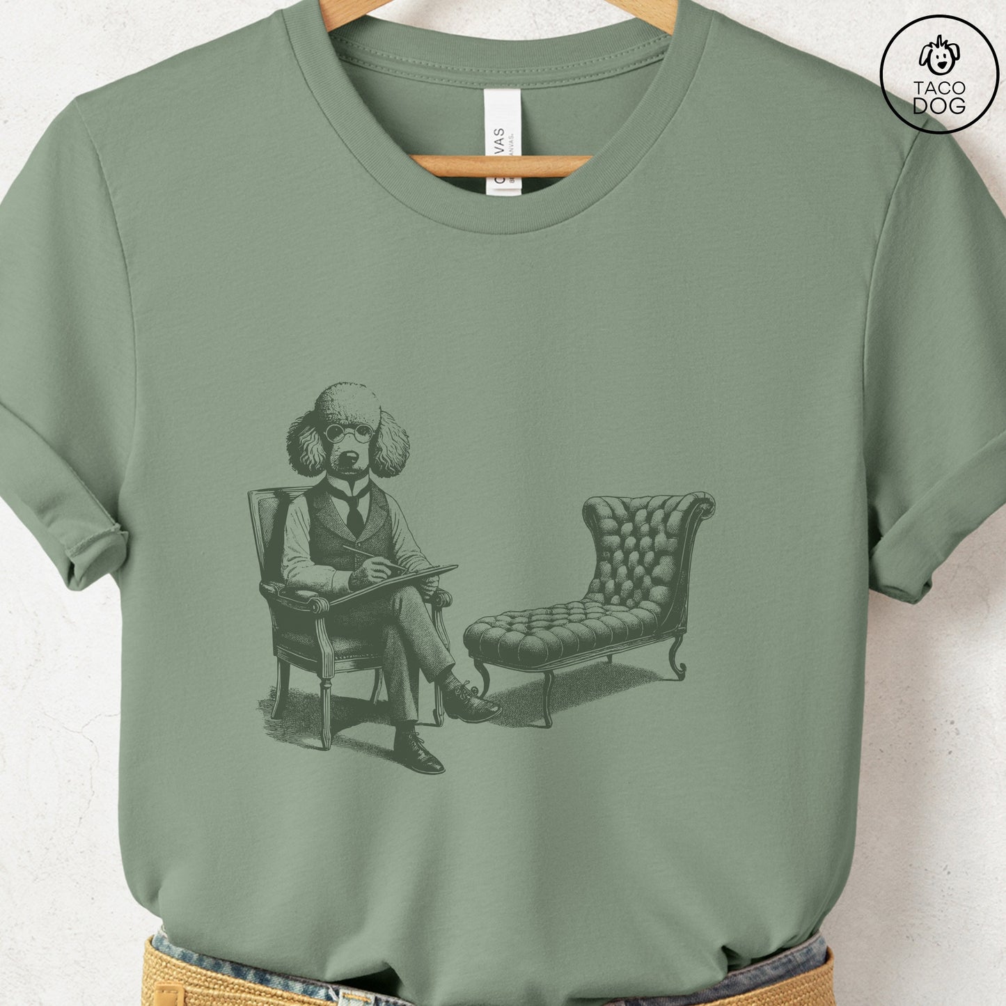Poodle Therapy Dog T-Shirt
