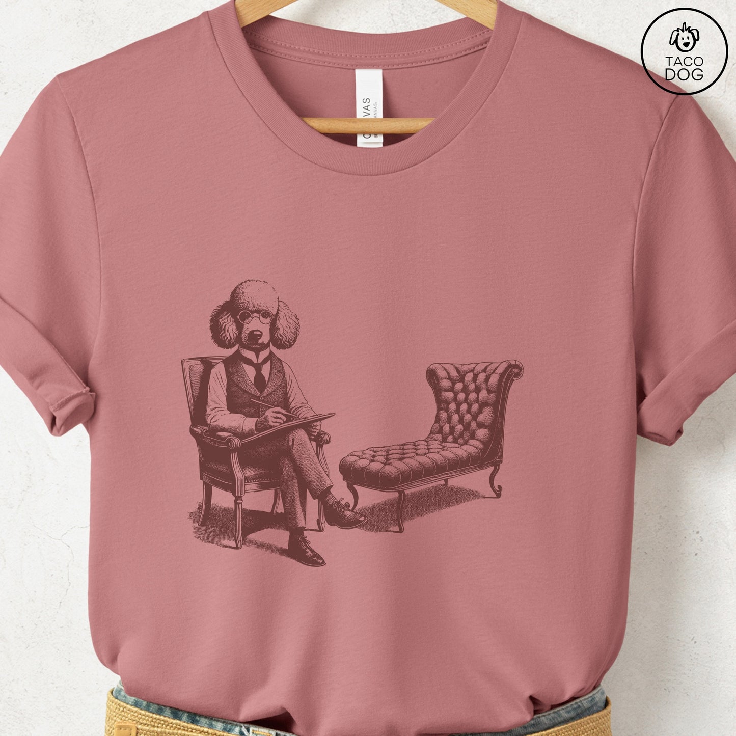 Poodle Therapy Dog T-Shirt