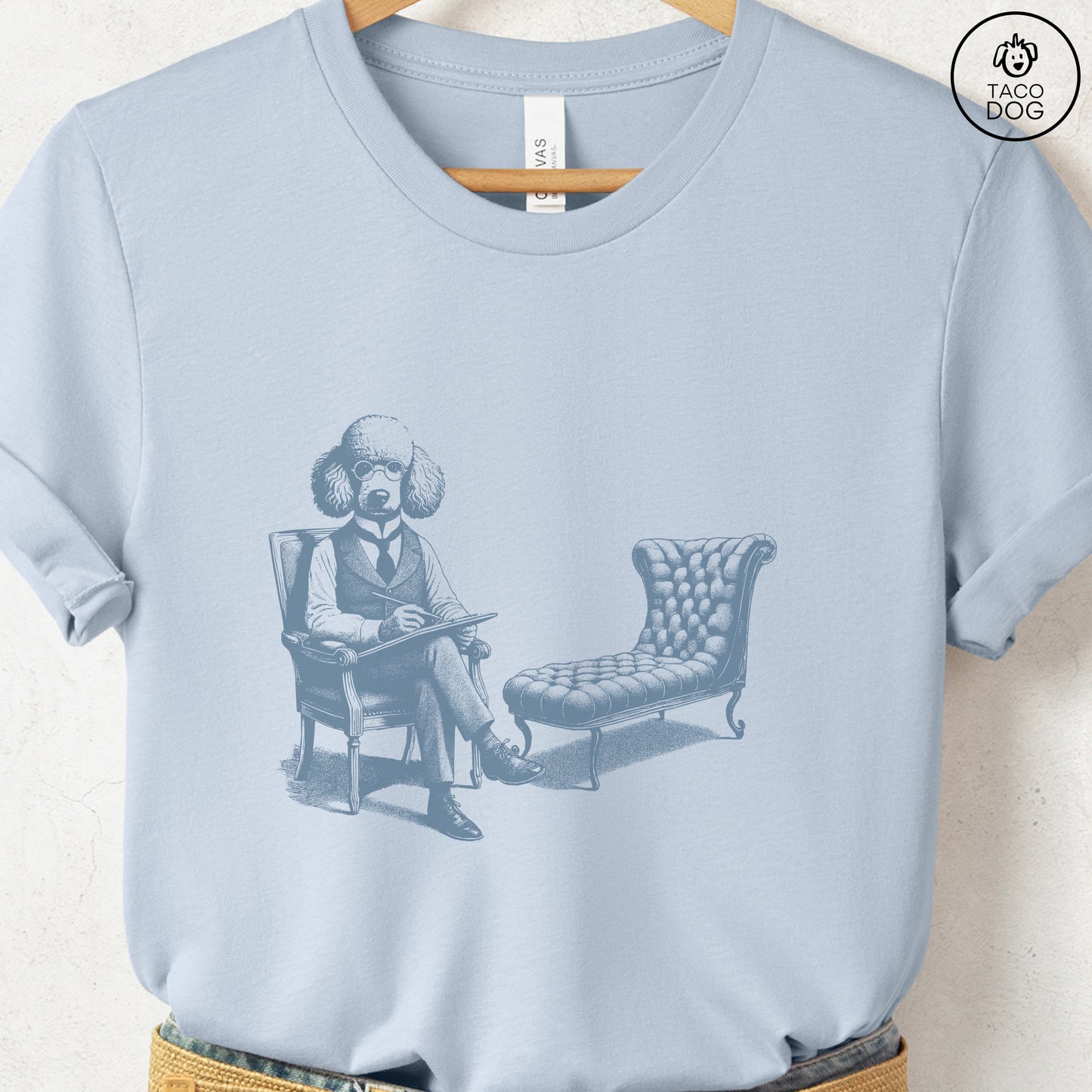 Poodle Therapy Dog T-Shirt